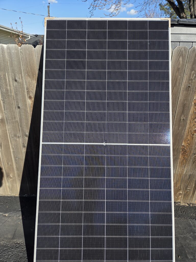 Local Pickup Only Waaree 585 watt bifacial panel
