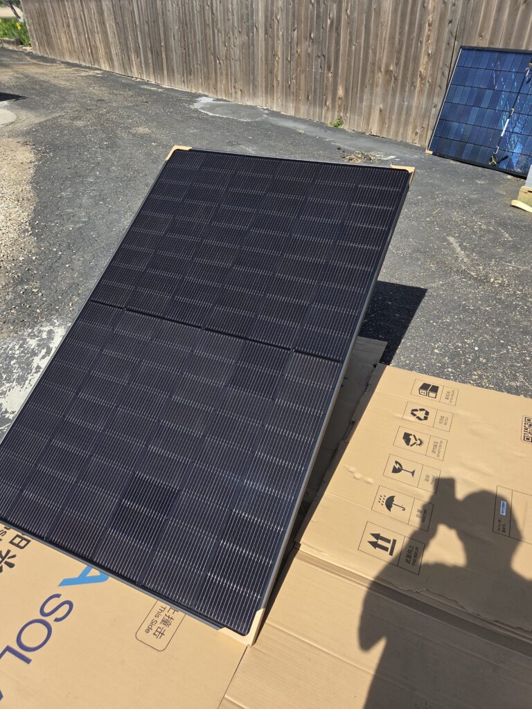 LOCAL PICKUP ONLY JA Solar 450W N-Type Bifacial All Black JAM54D41-450/LB